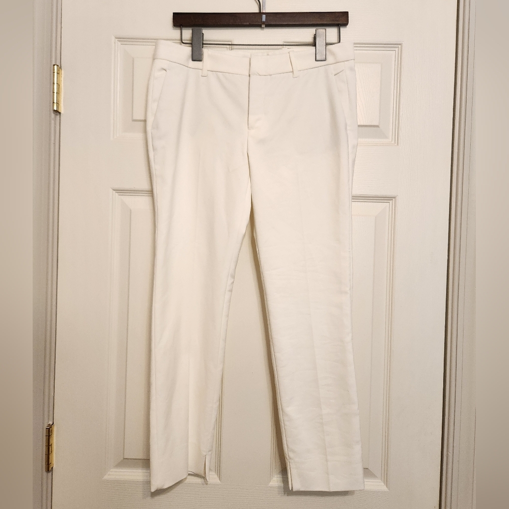 Zara Women's Cream Ankle Pants Sz M